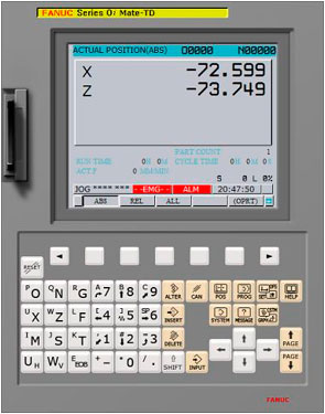 RIC-TC8560 Современная и высокопроизводительная система ЧПУ FANUC 0i-TD контроллер (8 4″) цветной дисплей TFT LCD