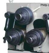 Proma PMB-245H 
 Упрочненные ролики 
Включает три приводных ролика, под воздействием которых достигается наивысшее качество изгиба 
