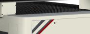 RealRez  OFL-P 3000 
  Игольчатый стол  
 Рабочее пространство станка представляет собой набор из металлических ламелей по всей длине стола  
