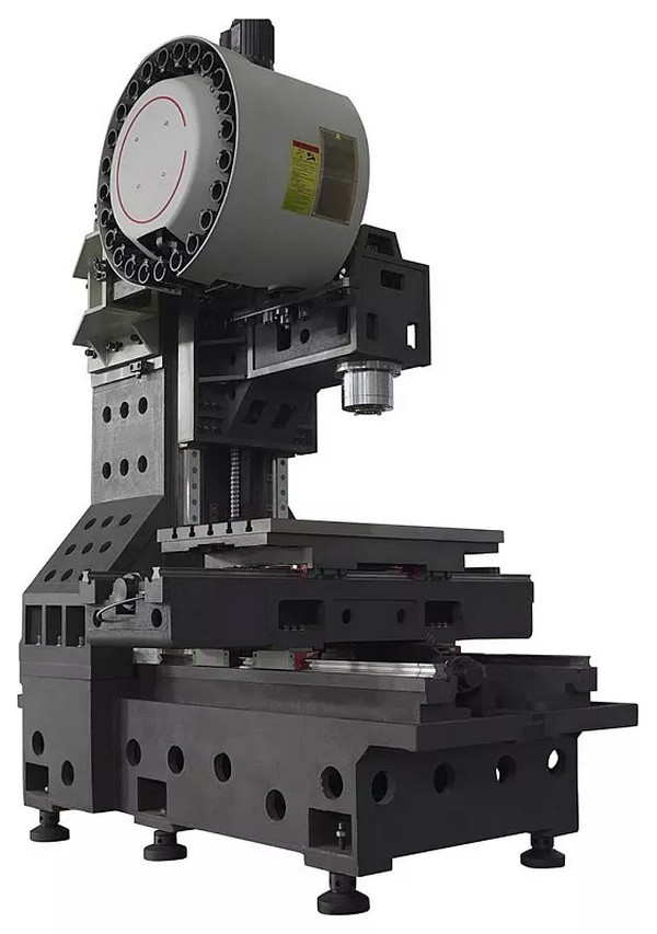 IRONMAC IMV-12  Инструментальный магазин  Станок оснащен системой автоматической смены инструмента манипуляторного типа на 24 позиции  Диск магазина приводится в движение двойным роликовым механизмом, что обеспечивает точность позиционирования и д...