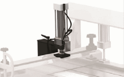 OSTERMANN ALFA 400 DIGIT  Пневматический прижим  Подходит для любых форматно-раскроечных станков  Легко устанавливается на каретке  Пневмоприжим фиксирует заготовку без предварительной настройки на толщину 