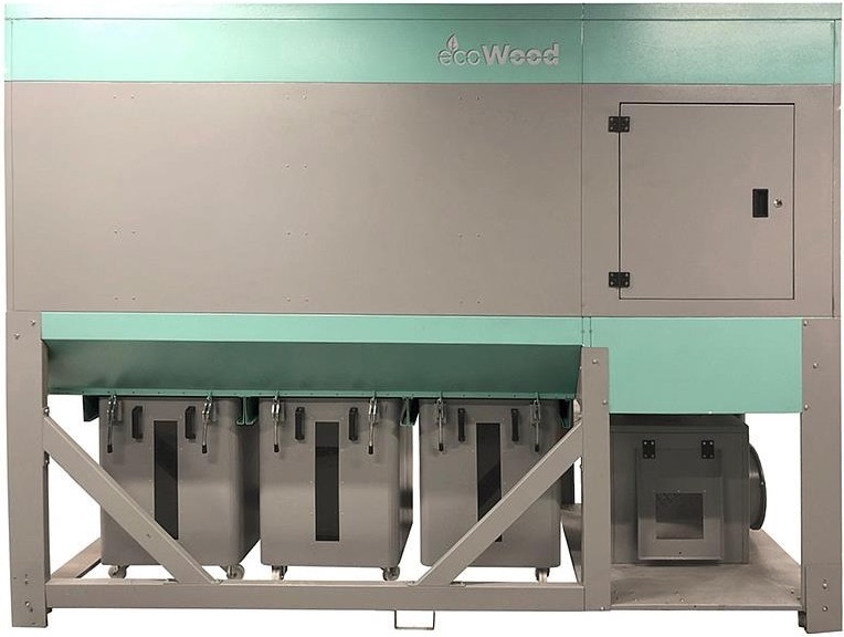 5-  Рукавный фильтр EcoWood FPC-6500, Турция  Компактный рукавный фильтр с электромеханическим встряхиванием и контейнером-накопителем предназначен для очистки воздуха от сухой не слипающейся пыли в центральных системах аспирации  Фильтр устанавли...