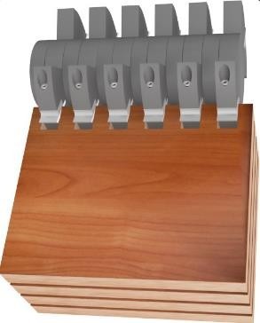 EcoWood TS TS 450 Фрезерование прямых шипов ящиков