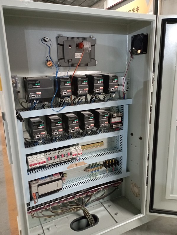 EcoWood W4  Пылезащищенный электрошкаф  PLC панель управления и электрический шкаф на отдельной стойке в пылезащищенном корпусе  Электрокомпоненты ведущих мировых производителей 