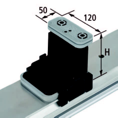 Filato Doormatic 1328  Вакуумная подушка Schmalz VCBL-K1  120 х 50 х 100 мм