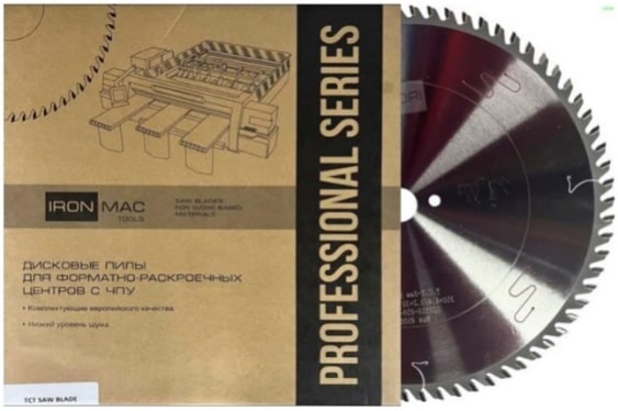 Filato  Дисковые пилы IRONMAC  Основная пила: 400 х 4 4 х 75 х 72T, 450 х 4 4 х 75 х 84Т Подрезная пилп: 160 х 4,4 / 5,4 х 45 х 24Т Дисковые пилы IRONMAC