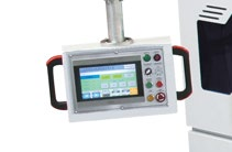Filato NP330  Пульт управления  Управление станка осуществляется при помощи Touch Screen дисплея 
