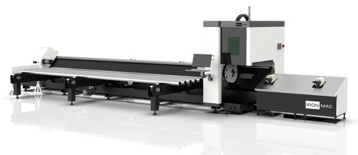 IRONMAC T6-120SA2  Надежная конструкция  Наклонная станина с рёбрами жёсткости – равномерно распределяет нагрузку, лучше гасит вибрации и обеспечивает быструю загрузку трубы в зону резки, позволяя производить раскрой труб с высокой точностью  Уста...