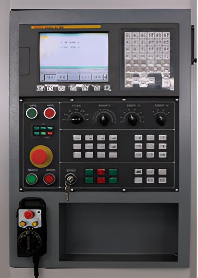 KMT KVL1000  Система ЧПУ Fanuc 0i MF  Система ЧПУ FANUC 0I MF представляет одну из систем ЧПУ с полностью цифровой структурой, отличающуюся высокой скоростью обработки, высокой степенью надежности и хорошим показателем эффективности  Она может упр...