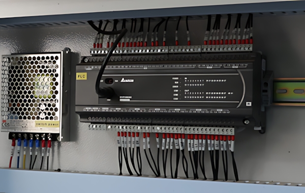Filato OPTIMA 264QLP OPTIMA 264QLP  Электрокомпоненты  Блок электрокомпонентов состоит из:Преобразователя частоты Delta с функцией электро-остановки двигателя от перегрузки;Логического PLC контролера DELTA;Теплового реле и пускателей Schneider Ele...