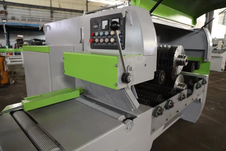 EcoWood MS-220  Схема пиления  Двухвальная система пиления обеспечивает тонкий пропил и высокий полезный выход пиломатериала  В виду использования пил маленького диаметра, нагрузка на двигатели и сама толщина пропила значительно меньше, чем при од...