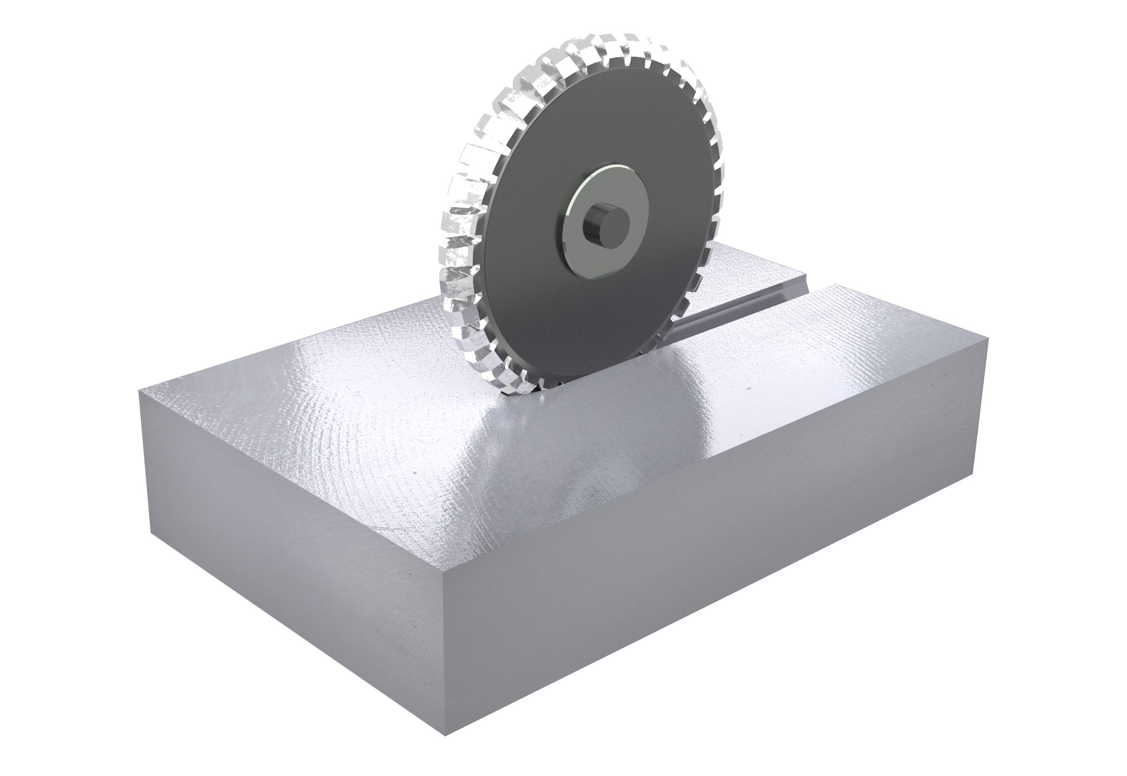 IRONMAC IMU-5X 300 Фрезерование канавок и пазов дисковой фрезой