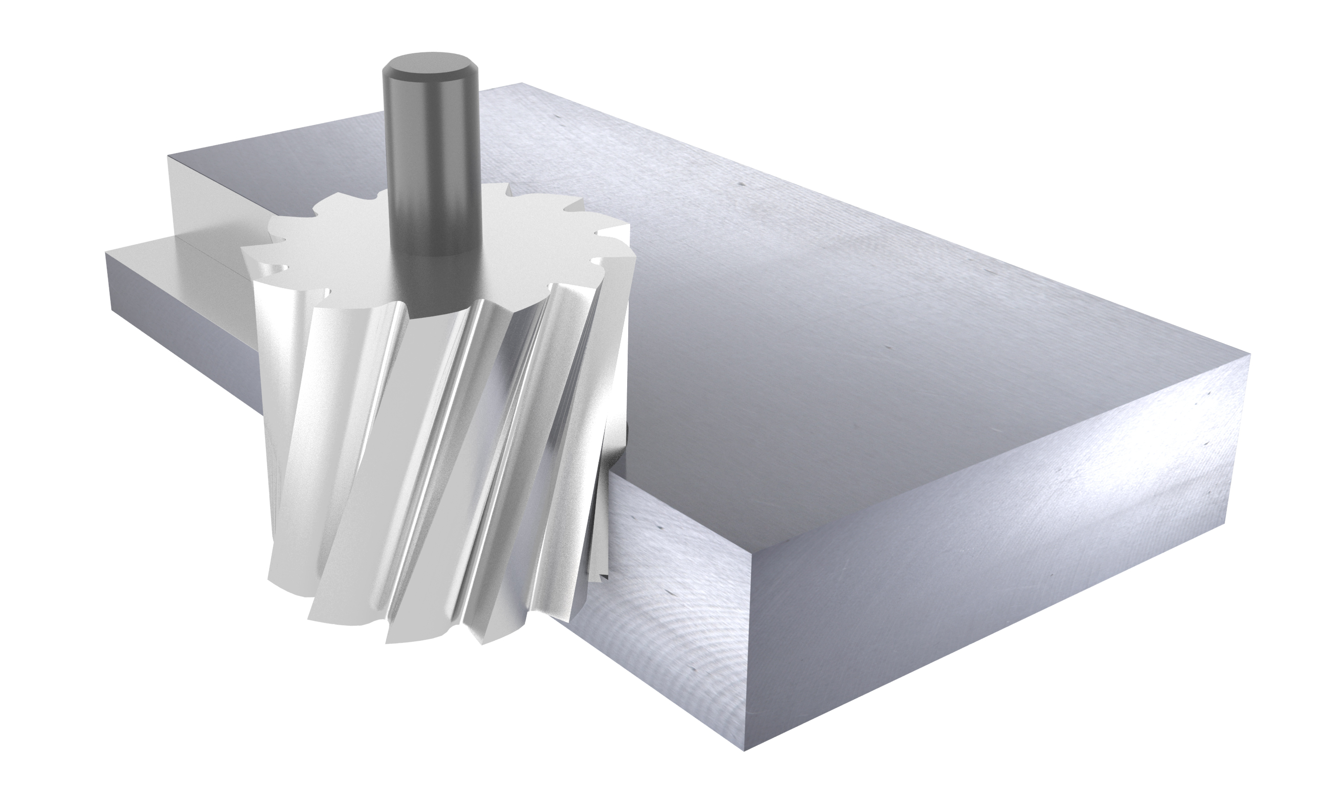 IRONMAC IMU-5X 300 Фрезерование уступов