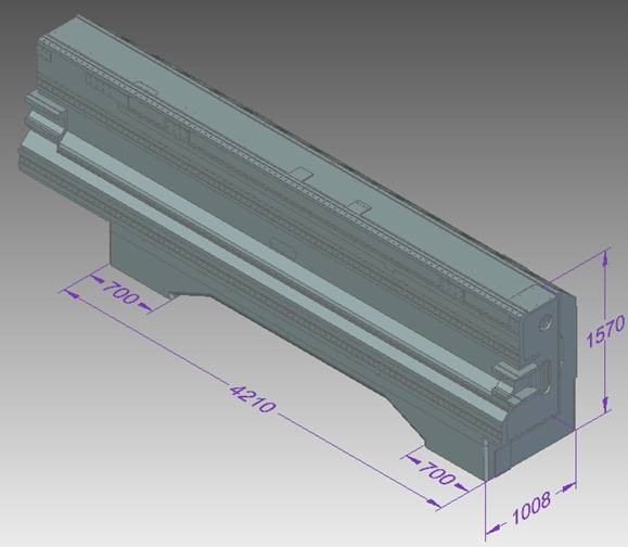 SPITZEN SMG-4325  Увеличение хода по оси Z до 1500 мм  При увеличении хода по оси Z меняется не только ШВП, изменению подлежим вся конструкция поперечной балки, салазок шпинделя, корпуса шпинделя и всего внутреннего наполнения (ШВП, направляющие и...