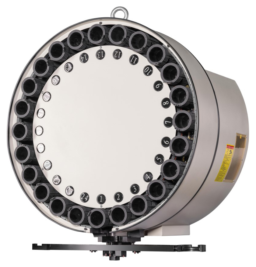 SPECTR MC1260  Инструментальный магазин  Станок оснащен системой автоматической смены инструмента (АСИ) манипуляторного типа на 24 позиции  Диск магазина приводится в движение роликовым механизмом, что обеспечивает точность позиционирования и долг...