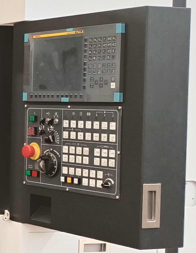 SPECTR TH-350  Система ЧПУ Fanuc 0i-TF PLUS (пакет 1)  Система ЧПУ Fanuc 0i-TF PLUS (пакет 1) оснащена передовыми функциями  В дополнение к программированию по ISO коду в систему встроено удобное для оператора диалоговое программирование с интуити...