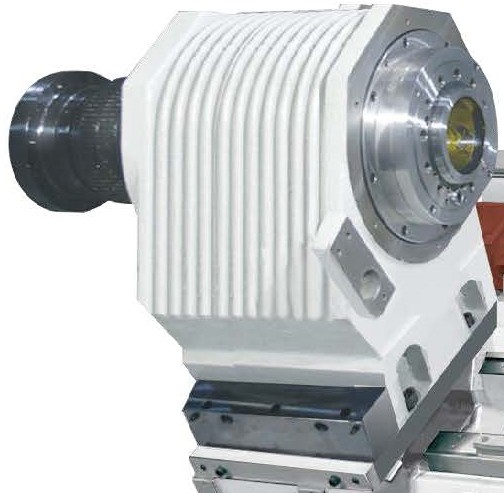 SPECTR TH-2500SY / 1000  Главный шпиндель – мощностью 15 / 18,5 кВт (2800 об/мин)  Сверхпрочная конструкция корпуса шпинделя, выполненная из цельного литья Meehanite, сохраняет минимальное тепловое расширение и значительно продлевает срок службы п...
