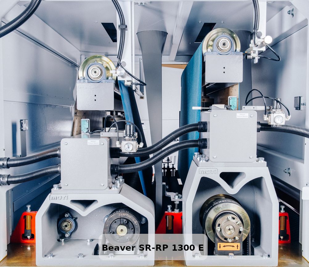 Beaver SR-RP 1000 E  Чугунные крепления шлифовальных узлов  Позволяют эффективно гасить вибрации, что повышает качество обработки  Благодаря усиленной виброустойчивой конструкции станки BEAVER можно эксплуатировать в интенсивных многосменных режим...