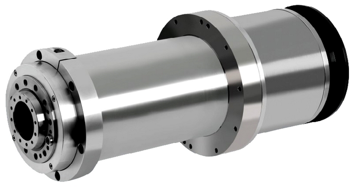 SPECTR TH-2500SY / 1000  Противошпиндель  Станок в стандартной комплектации оснащен моторшпинделем (патрон 8`) со встроенным двигателем Fanuc (22 кВт) на 4500 об/мин и блоком охлаждения масляной рубашкой для минимизации тепловой деформации и обесп...