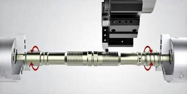 SPECTR TH-2500SY / 1000  Синхронизация осей C1 и C2 