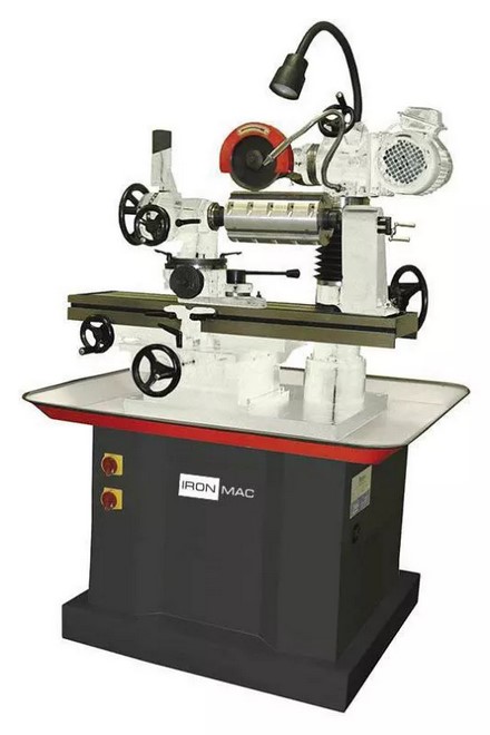 Beaver TSK 25G TSK 25G  Заточное оборудование IRONMAC-250  Станок IRONMAC-250 предназначен для заточки режущего инструмента: Насадных фрез, ножевых барабанов, дисковых пил, концевых фрез (хвостовых фрез и сверл), ножей и фрез для сращивания 