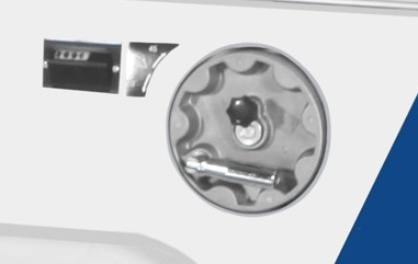 Alba Classic 3200  Регулировка наклона пильного узла  Механический рычаг ручной регулировки и индикатор градусов для перемещения на 45 - 90° 