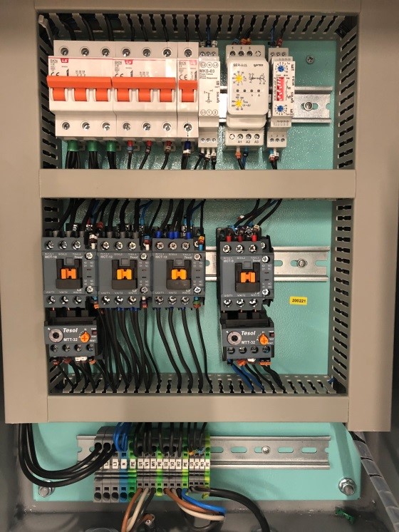 EcoWood SF-916  Электрические компоненты  Все электрические компоненты (контакторы, пакетные выключатели) от мирового лидера про производству электрики –SCHNEIDER ELECTRIC, OMRON 