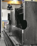 KMT KPA 125-2500  Станина  Изготовлена из высококачественной стали, снятие напряжений происходит в электропечи, что обеспечивает высокую жесткость и долговечность 