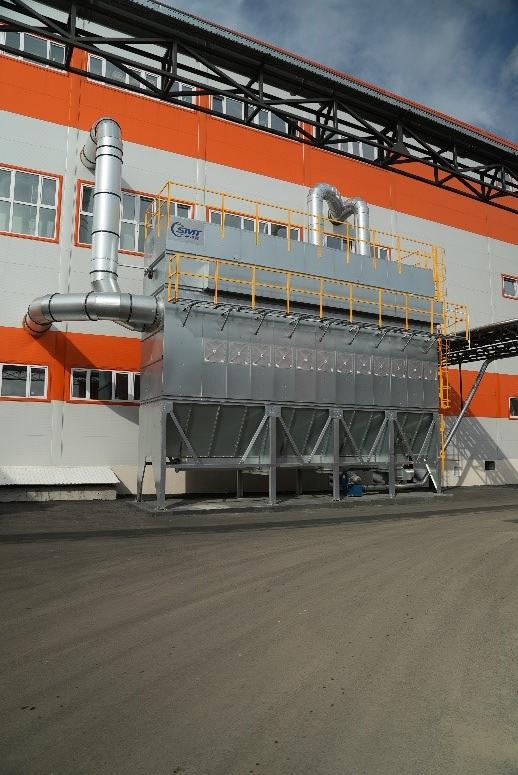 SMT SWF 120  ВСЕПОГОДНЫЙ КОРПУС     			 Централизованные аспирационные установки серии SNF предназначены для установки вне помещения под открытым небом, что делает их идеальным решением для оптимизации и экономии производственных площадей   		 