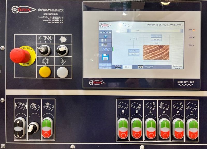 ZEN PRO-623 MEMORY PLUS 
 СИСТЕМА УПРАВЛЕНИЯ MANUAL MEMORY PLUS 
 Графическое изображение на дисплее дает возможность для интуитивного управления станком  Настройки станка можно сохранять в системе под именами профилей, чтобы использовать их в л...