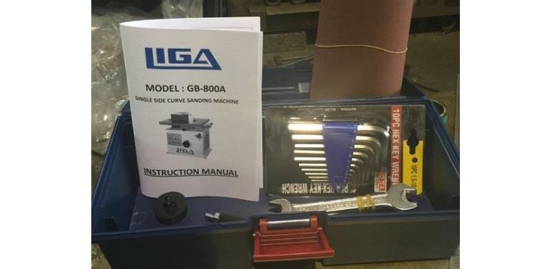 . LIGA GB-800A  ЗИП           Станок поставляется с комплектом ЗИП в который входит набор инструмента для обслуживания станка   		 