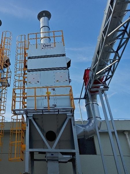 SMT SNF 30  ВСЕПОГОДНЫЙ КОРПУС     			 Централизованные аспирационные установки серии SNF предназначены для установки вне помещения под открытым небом, что делает их идеальным решением для оптимизации и экономии производственных площадей   		 