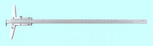 Штангенглубиномер 0- 300мм ШГ-300, цена деления 0.05 с зацепом "CNIC" (213-535C)