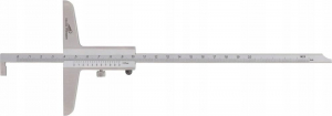 Штангенглубиномер 0- 500мм ШГ-500, цена деления 0.05 с зацепом толщиномером "CNIC" (Шан 213-550S) нерж. сталь