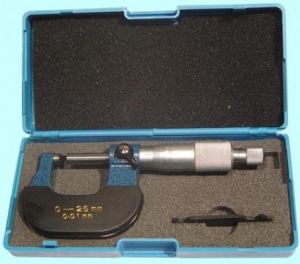 Микрометр Гладкий МК- 25     0- 25 мм (0,01) кл.т.1 тв.сплав "CNIC" (400-105)