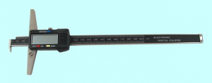 Штангенглубиномер 0- 200мм ШГ-200, электронный, цена дел. 0.01 c зацепом "CNIC" (241-325)