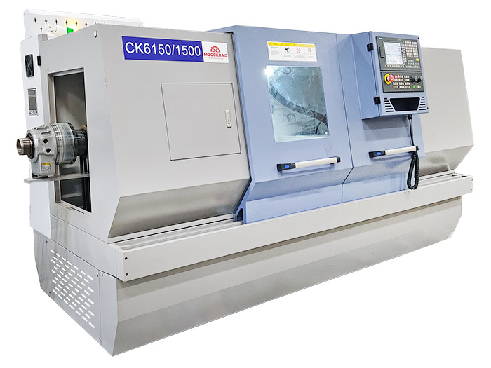 Токарный станок FABTEC CK6150/1500 с плоской станиной с ЧПУ Siemens 808D, рис.1