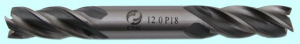 Фреза Концевая d10,0х20х 80 ц/х Р18 Z=4 двухсторонняя "CNIC"