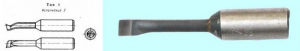 Резец Расточной для КРС  2,5х15х44 dхв. 6мм ВК6М для глухих отверстий тип 1 исп. 2 цельный (2146-0309) ГОСТ 18063-72
