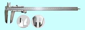 Штангенциркуль 0 - 250 ШЦТ-I (0,02) с твердосплавными губками, нерж. сталь, с глубиномером "CNIC" (141-130S)
