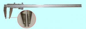Штангенциркуль 0 - 500 ШЦТ-III (0,02) с твердосплавными губками "CNIC" (151-150S) нерж. сталь