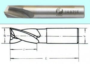 Фреза Шпоночная d 3,0х 5х49 ц/х Р18 DIN327 "CNIC" dхв-6мм