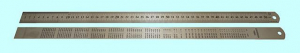Линейка Металлическая 1000х28х1.0 мм с двухсторонней шкалой "TLX"