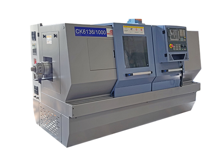 Токарный станок FABTEC CK6136/750 с плоской станиной с ЧПУ Siemens 808D, рис.1