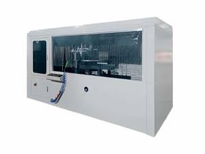 Двухпильный станок FABTEC LJ-600 для импостной резки алюминиевого профиля