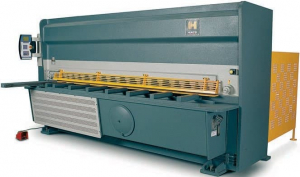 Гидравлические гильотинные ножницы с ЧПУ Haco HSL4010