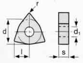 Пластина WCMX 050308F