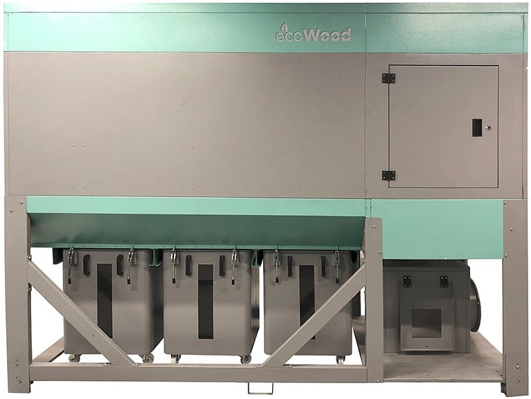 EcoWood MB 404S  Рукавный фильтр EcoWood FPC-3500, Турция (оптимально)  Компактный рукавный фильтр с электромеханическим встряхиванием и контейнером-накопителем предназначен для очистки воздуха от сухой не слипающейся пыли в центральных системах а...
