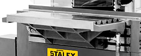 Stalex WFM 800 
  Точное позиционирование заготовки  
 Крестообразный стол с направляющими типа 