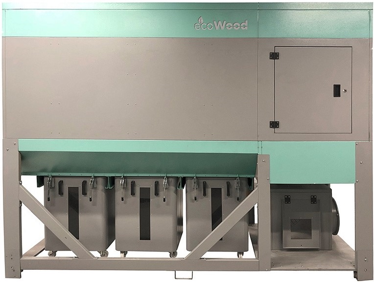 EcoWood SF 400W Nova  Фильтры рукавные EcoWood FPC-3500, Турция (Оптимально)  Компактный рукавный фильтр с электромеханическим встряхиванием и контейнером-накопителем предназначен для очистки воздуха от сухой не слипающейся пыли в центральных сист...